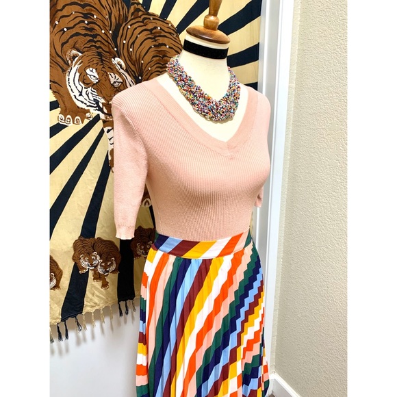 π Stylish colorful seed bead art necklace - Picture 5 of 5